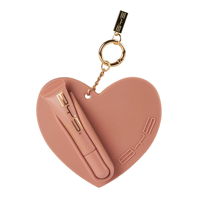 BYS Peptide Lip Tint with Heart Bag Charm Hot Choc
