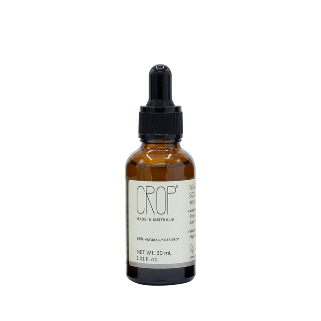 Crop Natural Niacinamide & Squalane Serum 30ML - OhYouLuckyDuck.com.au