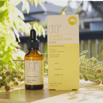 Crop Natural Vitamin C & Kakadu Plum Serum 30ML - OhYouLuckyDuck.com.au