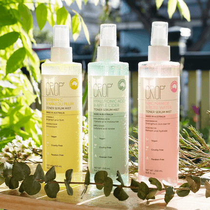 Crop Natural Niacinamide & Rose Water Toner Serum Mist 250ML - OhYouLuckyDuck.com.au