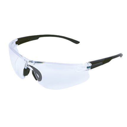 Blue Rapta Crosswind Safety Glasses Clear Lens One Size Fits All