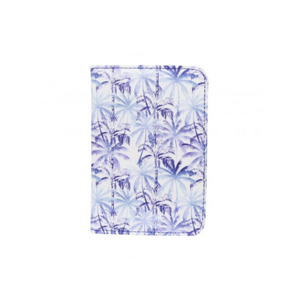 Wicked Sista Passport Holder Indigo Palms