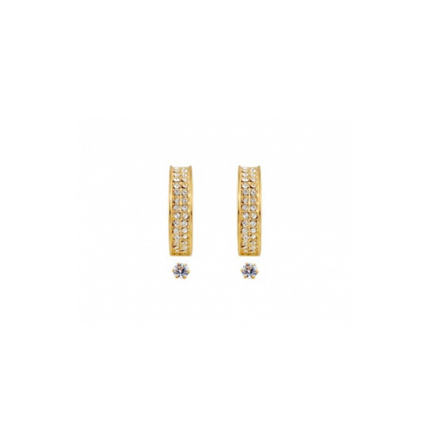 Adnohr Sensation Cz Hoop Set Gp 15526