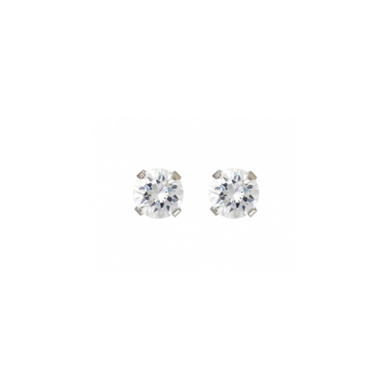 Adnohr Sys75 S Steel 4Mm Cubic Zirconia 7522 0100
