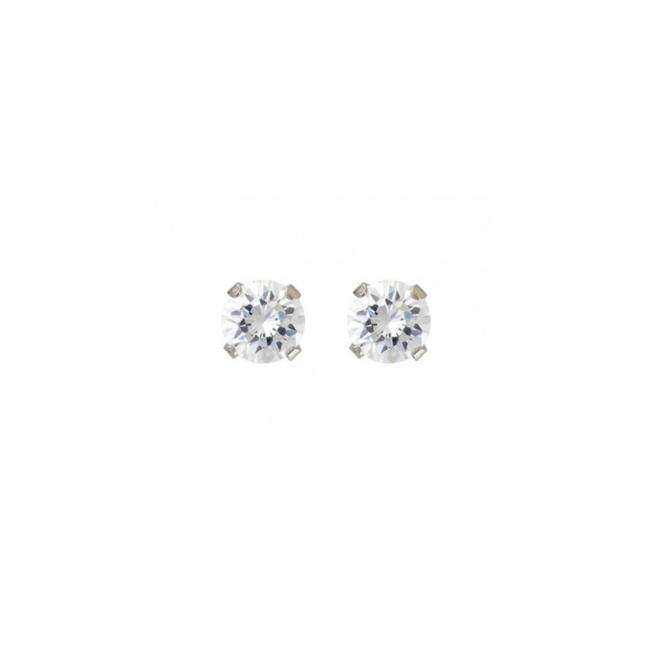 Adnohr Sys75 S Steel 4Mm Cubic Zirconia 7522 0100