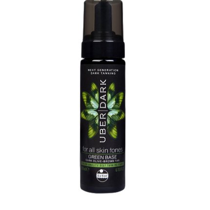 Le Tan Uber Dark Tanning Foam Green Base - 200mL - OhYouLuckyDuck.com.au