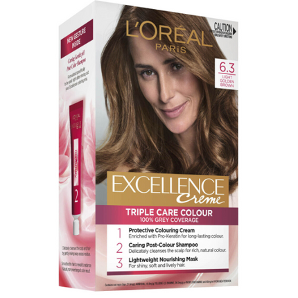 L'Oreal Excellence 6.3 Light Golden Brown - OhYouLuckyDuck.com.au