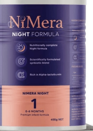 NiMera Stage 1 Infant Night Formula 400G - OhYouLuckyDuck.com.au