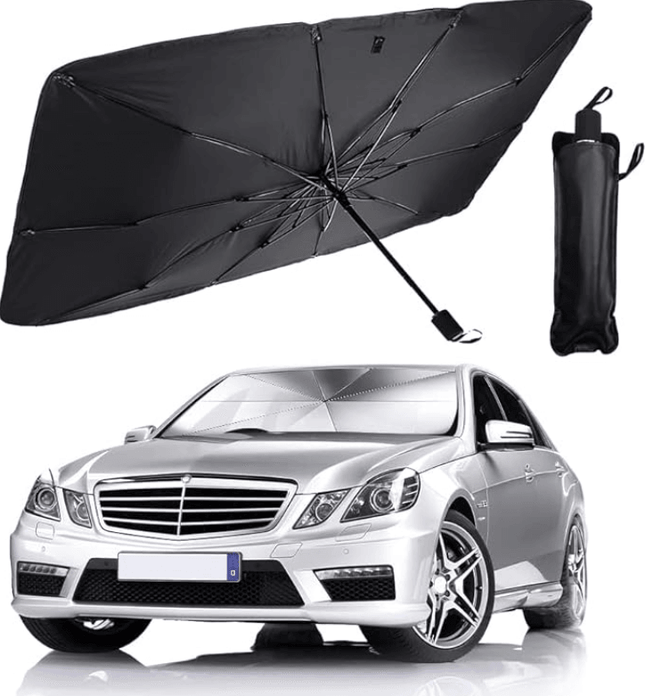 Car Windshield Sun Shade Umbrella - OhYouLuckyDuck.com.au