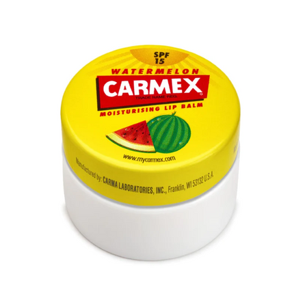 Carmex Watermelon Lip Balm Pot 7.5g - OhYouLuckyDuck.com.au