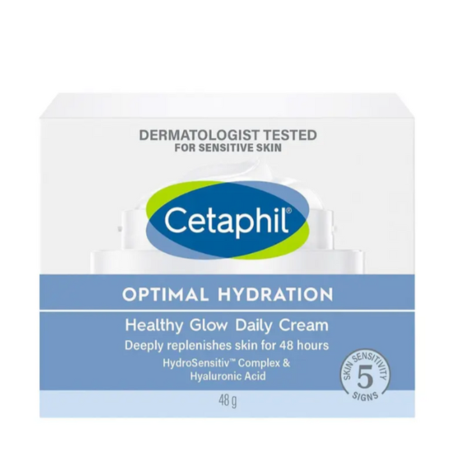 Cetaphil Optimal Hydration Healthy Glow Cream 48g - OhYouLuckyDuck.com.au
