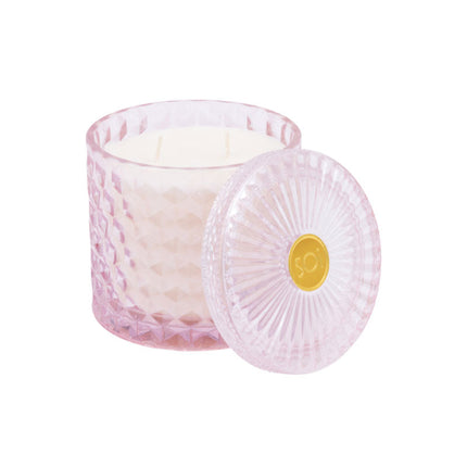 The Soi Co Pink Chiffon Shimmer Scented Soy Wax Candle 425G