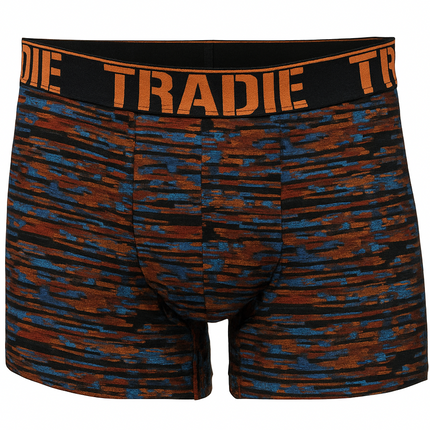 Tradie Mens Printed Trunk Glitchy Sunset