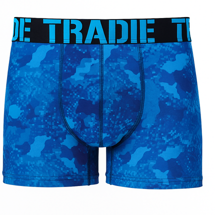 Tradie Men Work and Surf Trunk Camo Edge