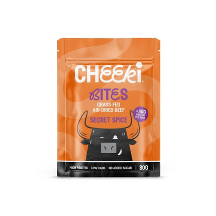 Cheeki Jerky Secret Spice Bites 80G