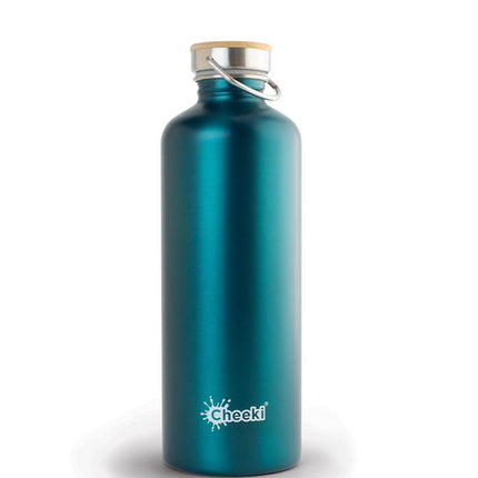 Cheeki Thirsty Max Insulated Water Bottle Teal 1.6L
