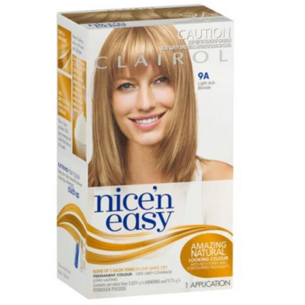 Clairol Nice N Easy Light Ash Blonde No 9a - OhYouLuckyDuck.com.au