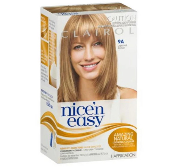 Clairol Nice N Easy Light Ash Blonde No 9a - OhYouLuckyDuck.com.au