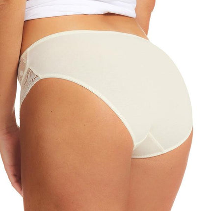 Kayser Classic Lace Hi Cut - Ivory