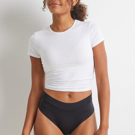 Kayser Clean Cut Modal High Rise Gee - Black - OhYouLuckyDuck.com.au