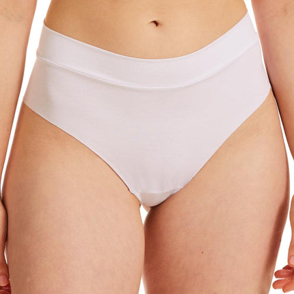 Kayser Clean Cut Modal High Rise Gee - White - OhYouLuckyDuck.com.au