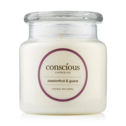 Conscious Candles Co. Passionfruit & Guava 510G