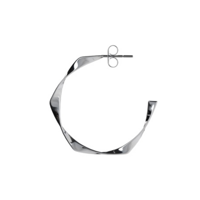 Adnohr Just Hoops Twisted Round Hoop Rh 14590