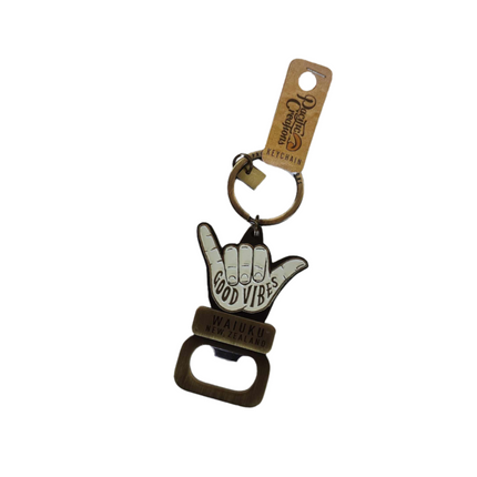 Pacific Creations Mens Keyring Shaka