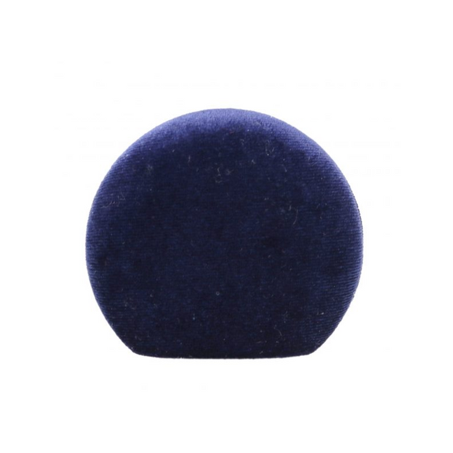 Wicked Sista Velvet Jewellery Travel Case Navy