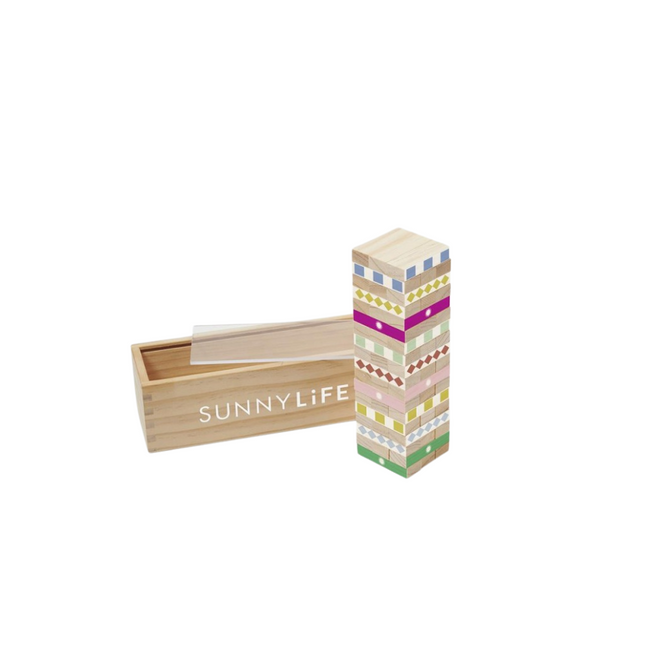 Sunnylife Travel Jumbling Tower Majorelle