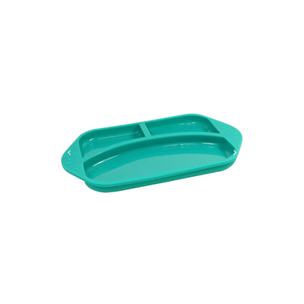 Marcus & Marcus Silicone Divided Plate - Green