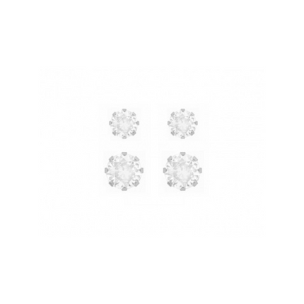 Adnohr Sensation Cz 3Mm/4Mm Set Rh 5710