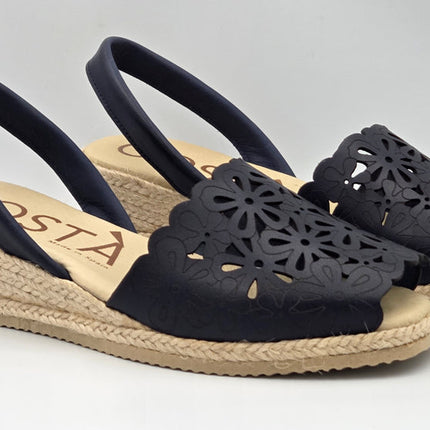 Costa 9576 Espadrille Wedge