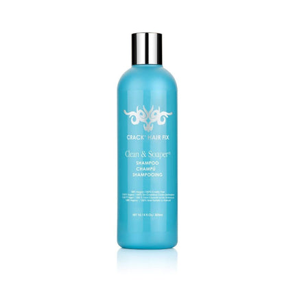 Crack Hair Fix Clean & Soaper Shampoo 10 fl oz - Cosmetics Squad
