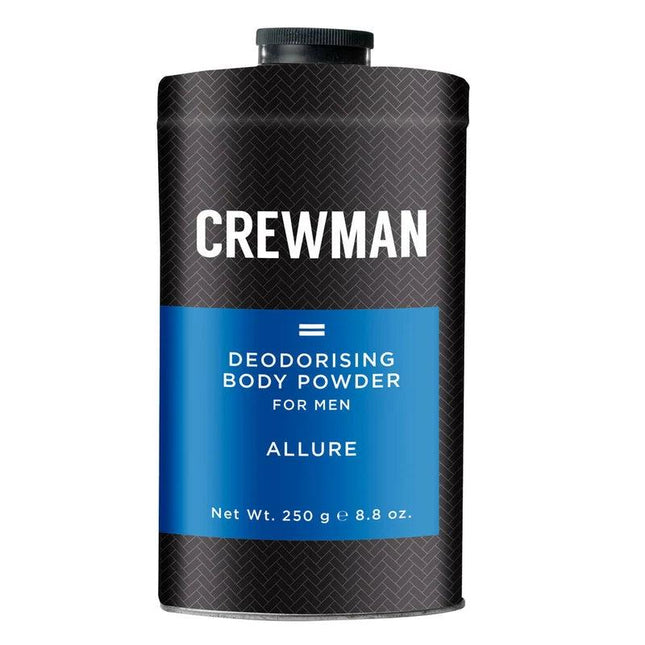 Crewman Mens Allure Talc Free Body Powder 250g - OhYouLuckyDuck.com.au