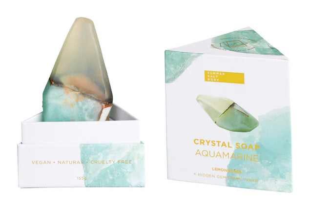 Summer Salt Crystal Soap Aquamarine 160G