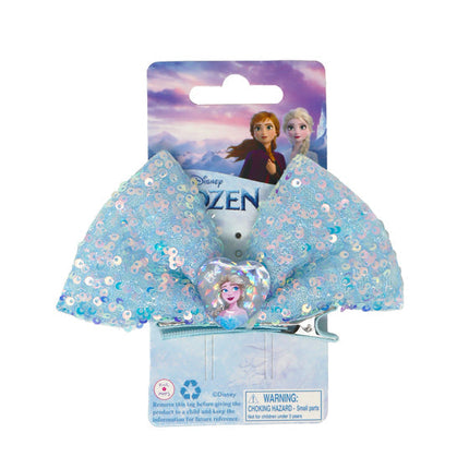 Pink Poppy Frozen Elsa Hair Clip