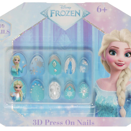Disney Frozen 3d Press On Nails Set