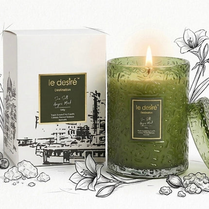 LE DESIRE Destination Soy Candle Green 340G