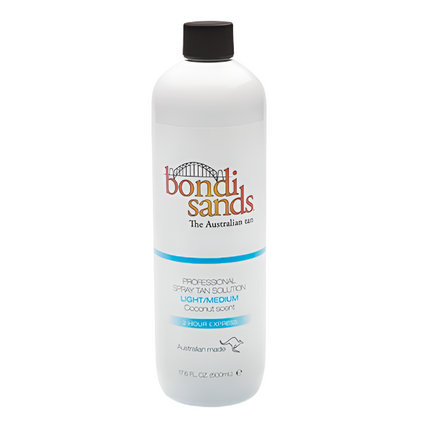 Bondi Sands Professional Spray Tan Solution Light/Med 500ML