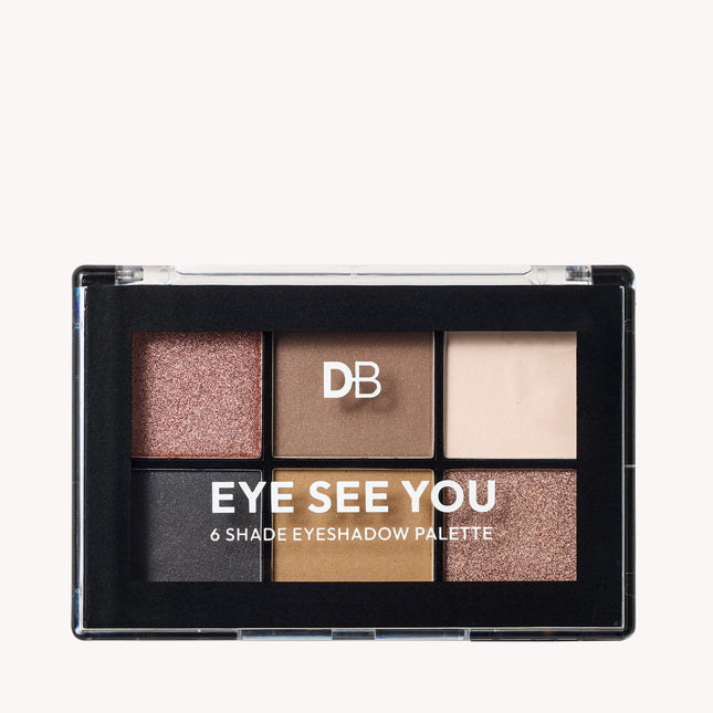 DB Cosmetics Eye See You 6 Shade Eyeshadow Palette Love Island