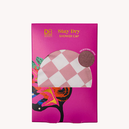 Designer Brands Stay Dry Shower Cap Rose
