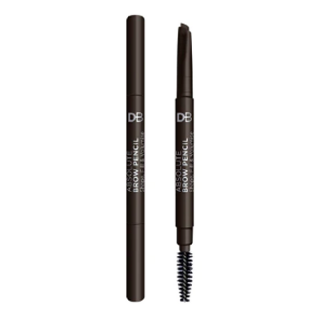 DB Cosmetics Absolute Brow Pencil - Chocolate - OhYouLuckyDuck.com.au