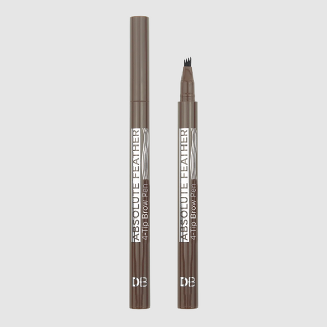 DB Cosmetics Absolute Feather Brow Pen Hickory - OhYouLuckyDuck.com.au