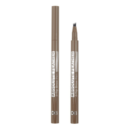 DB Cosmetics Absolute Feather Brow Pen Taupe - OhYouLuckyDuck.com.au