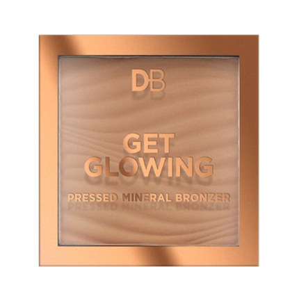 DB Cosmetics Get Glowing Pressed Mineral Bronzer Miami Heat - OhYouLuckyDuck.com.au