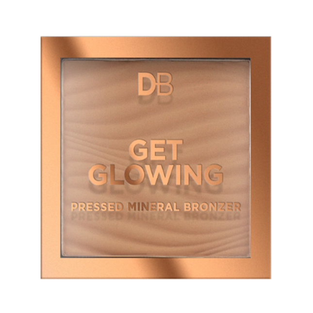 DB Cosmetics Get Glowing Pressed Mineral Bronzer Miami Heat - OhYouLuckyDuck.com.au