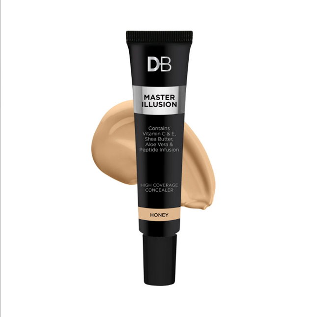 DB Cosmetics Master Illusion High Coverage Concealer Honey - OhYouLuckyDuck.com.au
