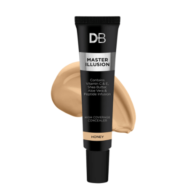 DB Cosmetics Master Illusion High Coverage Concealer Honey - OhYouLuckyDuck.com.au