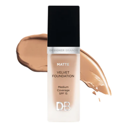 DB Cosmetics Matte Velvet Foundation Warm Honey - OhYouLuckyDuck.com.au
